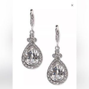 Givenchy Pavé Stone Drop Earrings